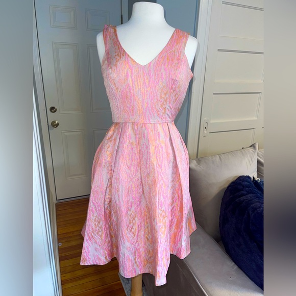 Pink/Coral Dress by French Connection - Picture 1 of 3